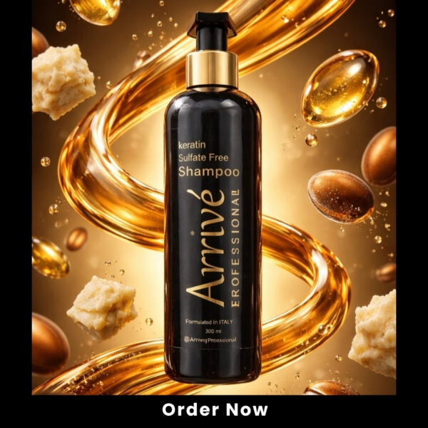 Arrive Professional Keratin Sulfate Free Shampoo